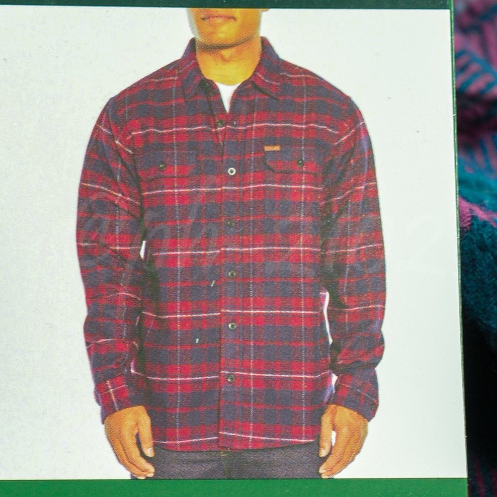 Orvis men flannel‎ red